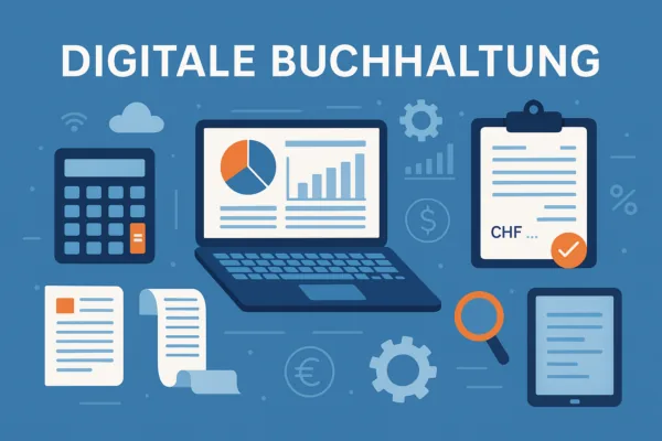 Digitale Buchhaltung Schweiz für KMU